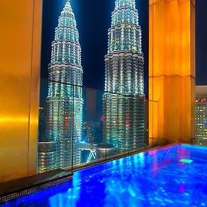 아파트 Crown Suites Tropicana Klcc Kuala Lumpur City Center